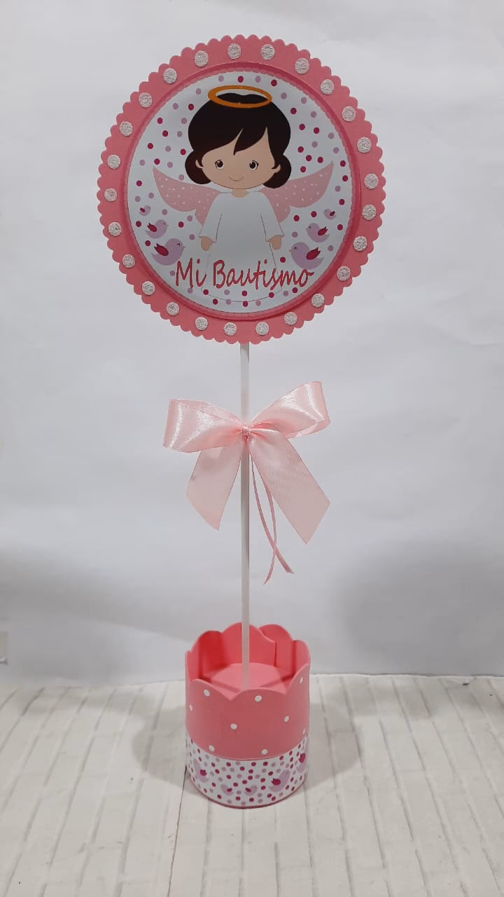 ¿Qué dulces se pueden usar para crear centros de mesa?