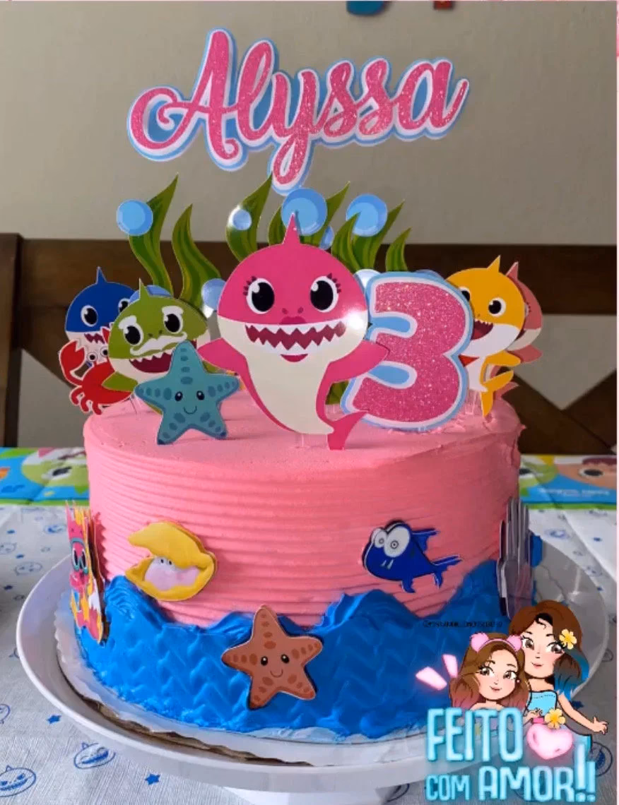 ¿Qué son los adornos de cumpleaños de Baby Shark?