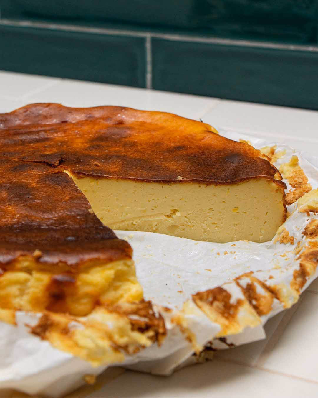 ¿Qué es la torta de queso vasca?