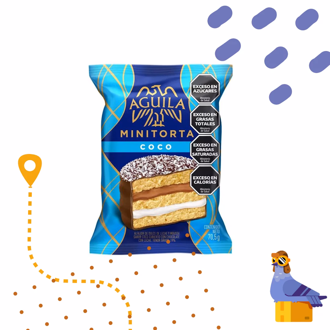 ¿Cuántos gramos Tiene la mini torta de alfajor?