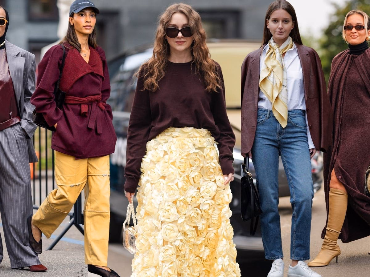 ¿Cómo llevar un traje amarillo pastel?