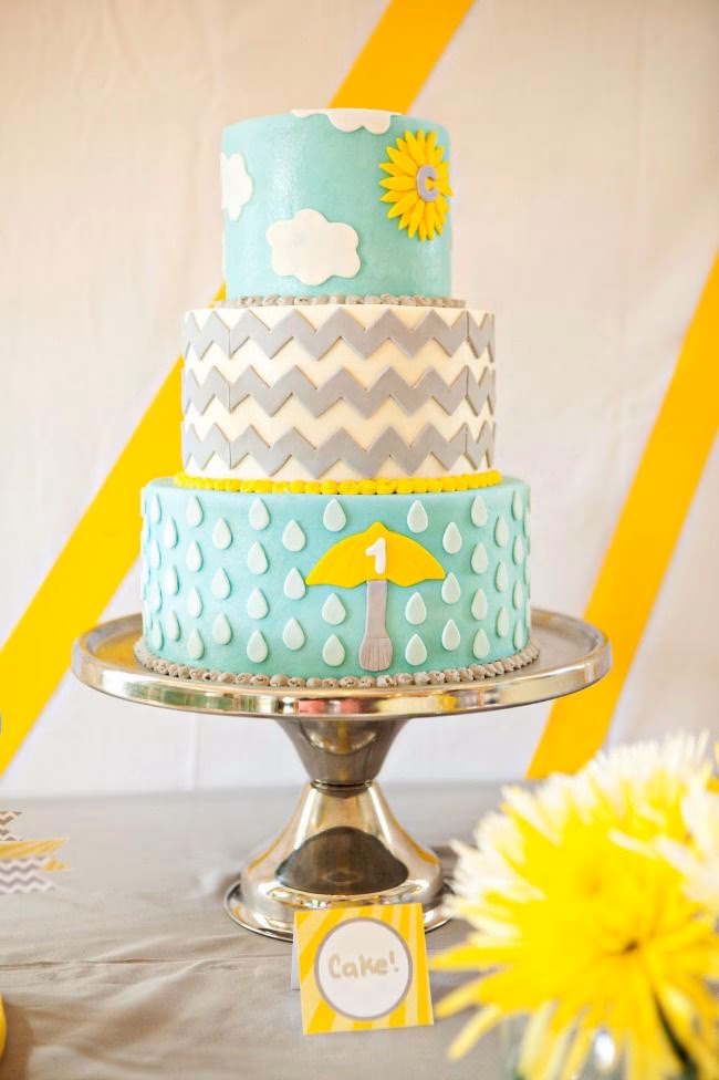 ¿Cómo decorar un baby shower en azul claro?