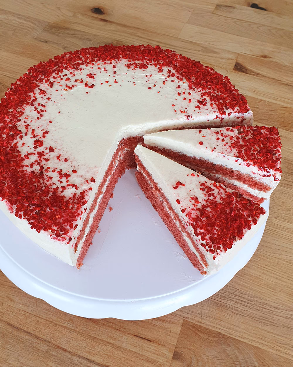 Wie bereite ich eine Amerika Torte zu?