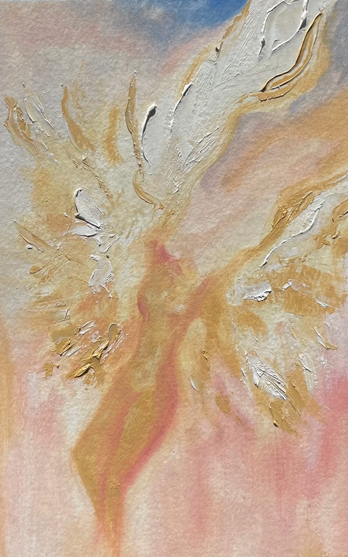 How much does a pastel Angel painting cost?