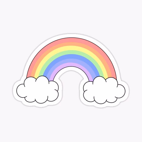 ¿Qué tipo de hilo se utiliza para hacer un arcoíris pastel?