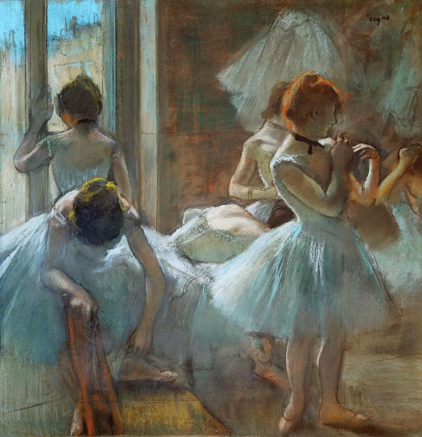 ¿Cuál es la diferencia entre bailarinas y Degas?