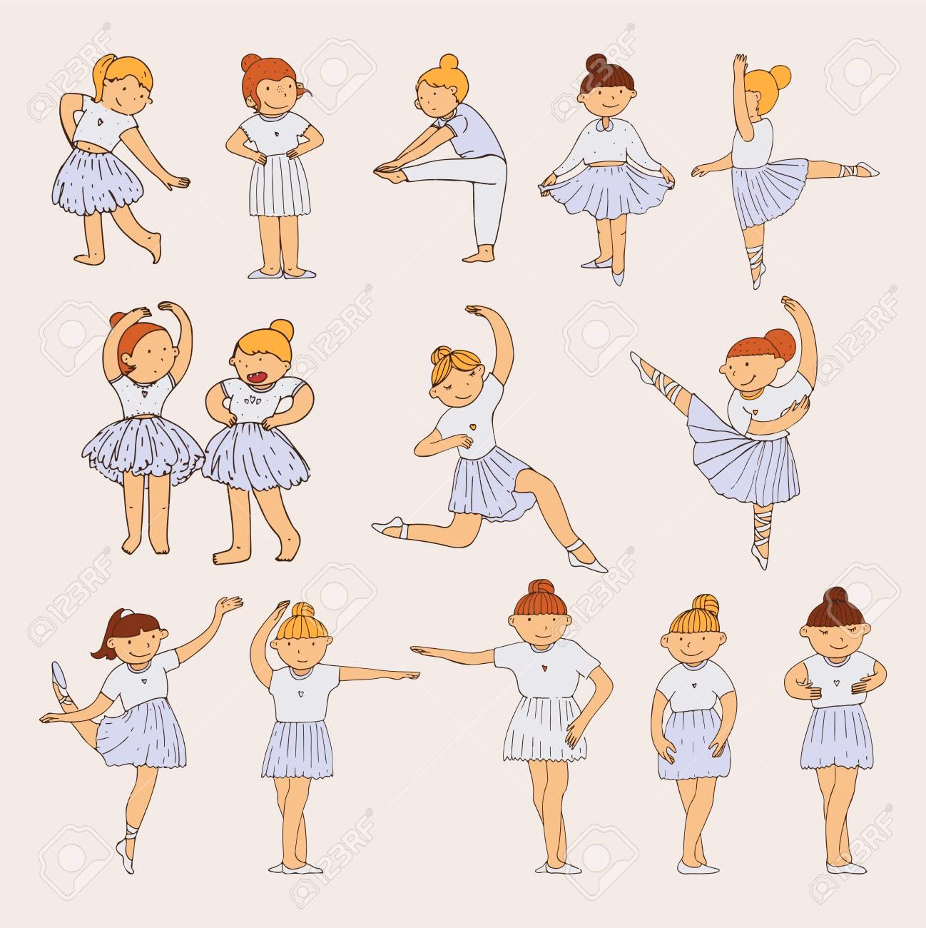 ¿Cuáles son los símbolos de las bailarinas de ballet?