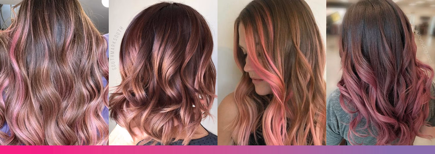 ¿Cuáles son los mejores tonos de balayage para el pelo castaño?