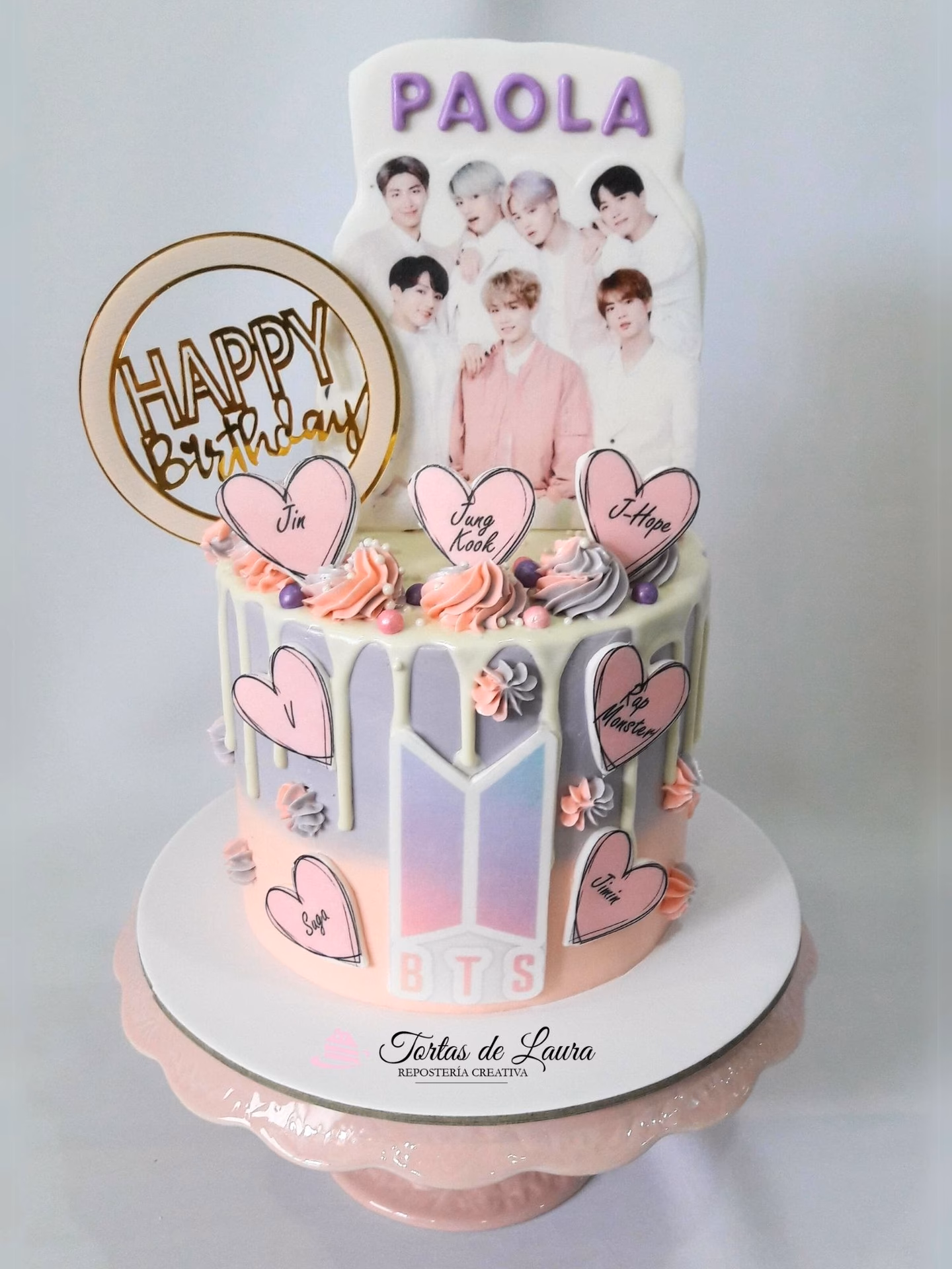 ¿Cuáles son los diferentes sabores de la torta BTS?