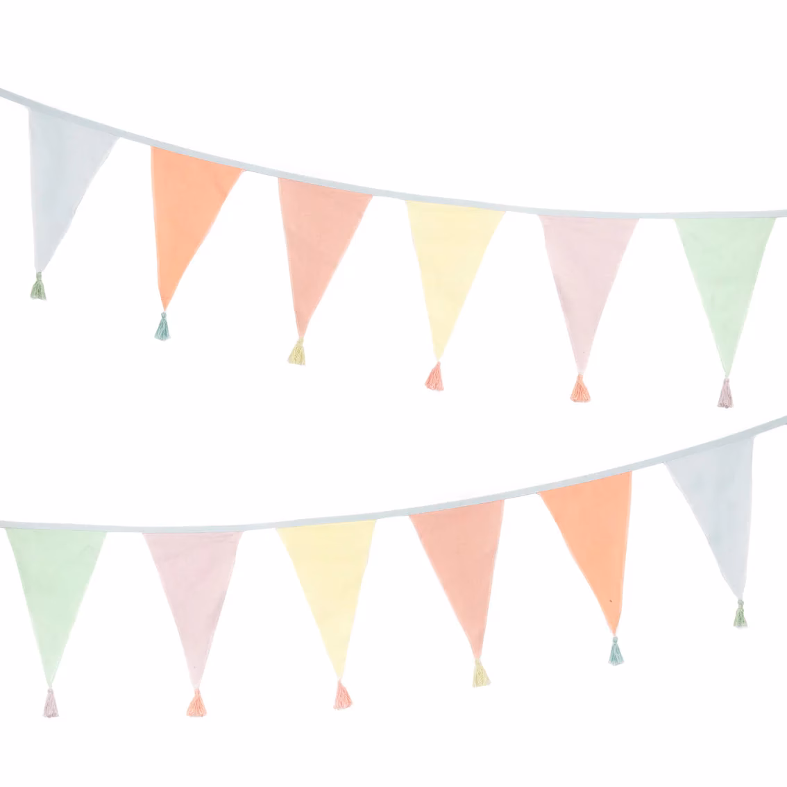 ¿Cómo imprimir banderines de colores?