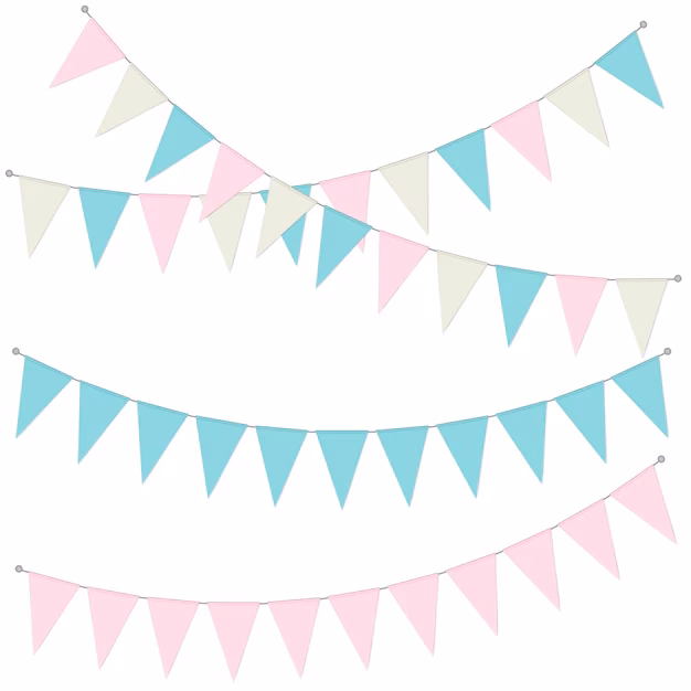 ¿Cómo crear banderines para decorar?