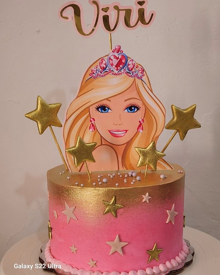 ¿Cuáles son los diferentes tipos de pasteles de Barbie?