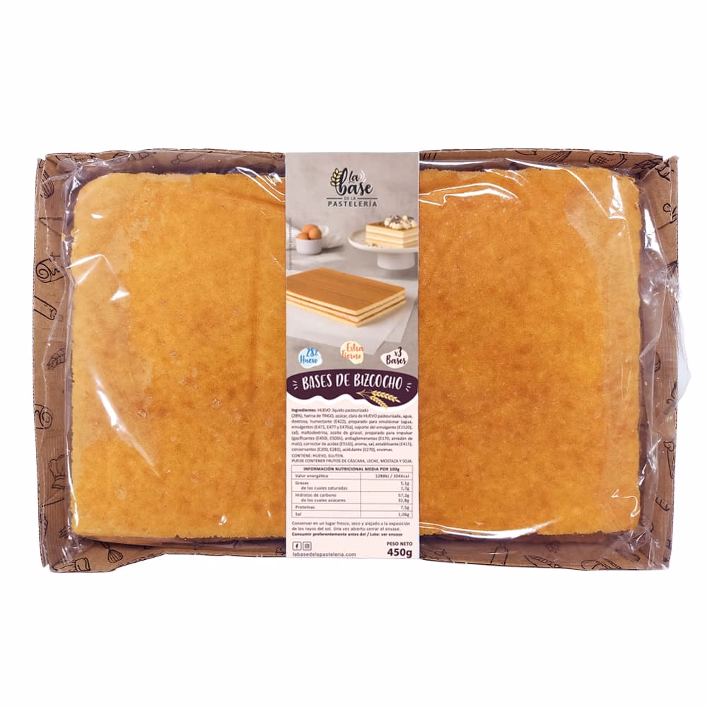 ¿Cómo se prepara el bizcocho para tartas?