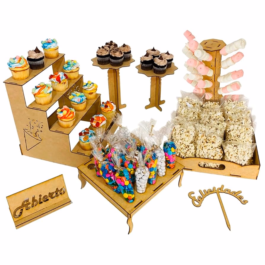 ¿Cómo decorar un candy bar para una boda?