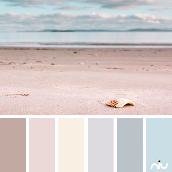 Where can I find a beautiful beach color palette?