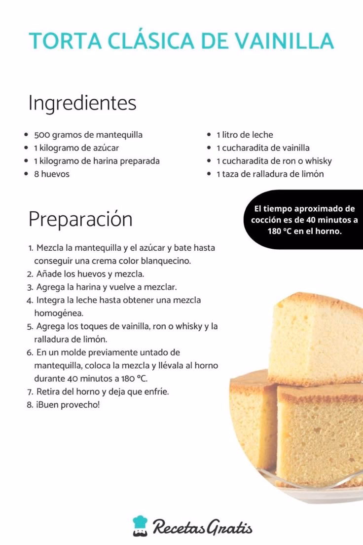 ¿Cómo hacer un bizcochuelo casero?