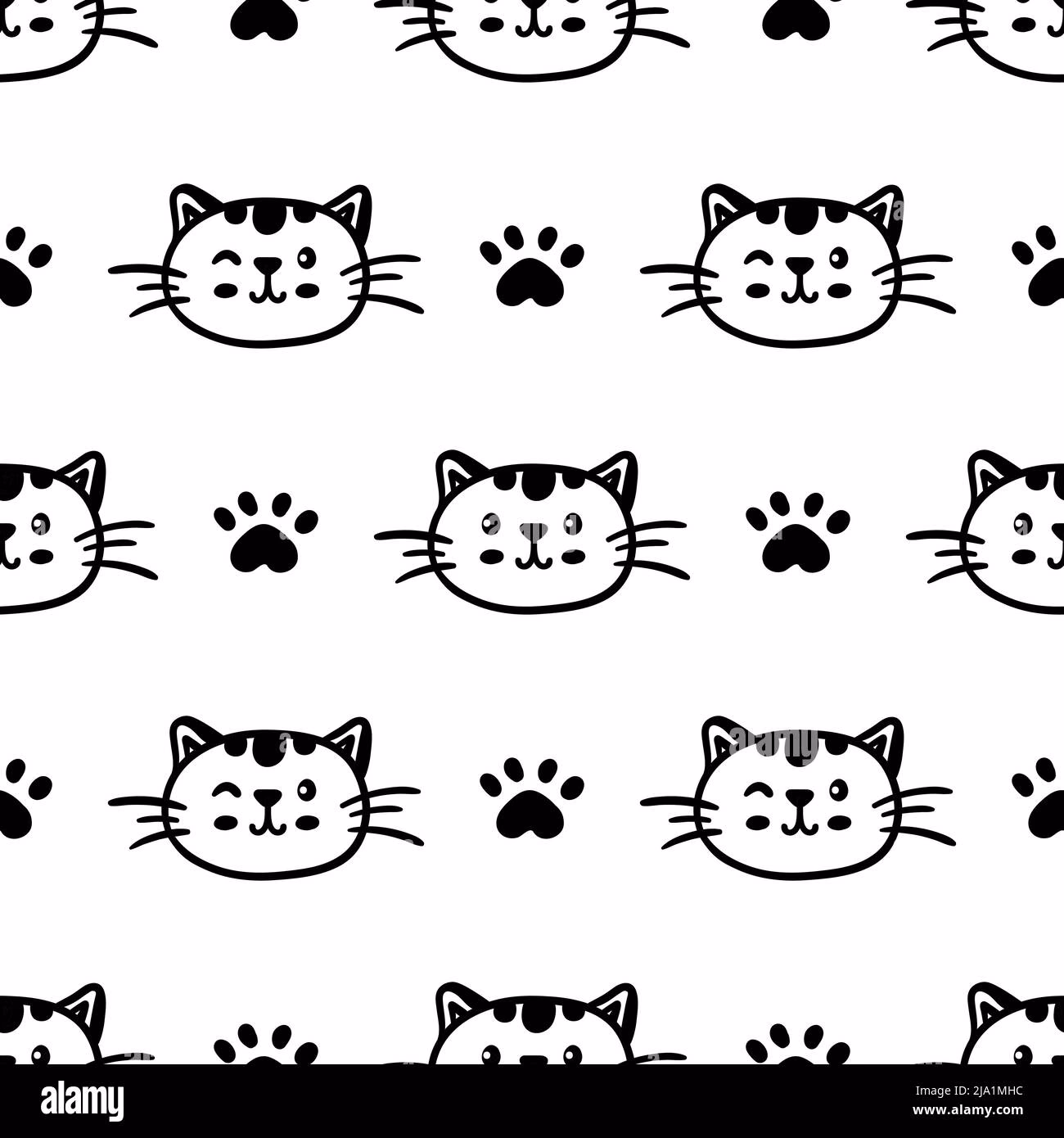 Where to find the best cat face clipart black and white?