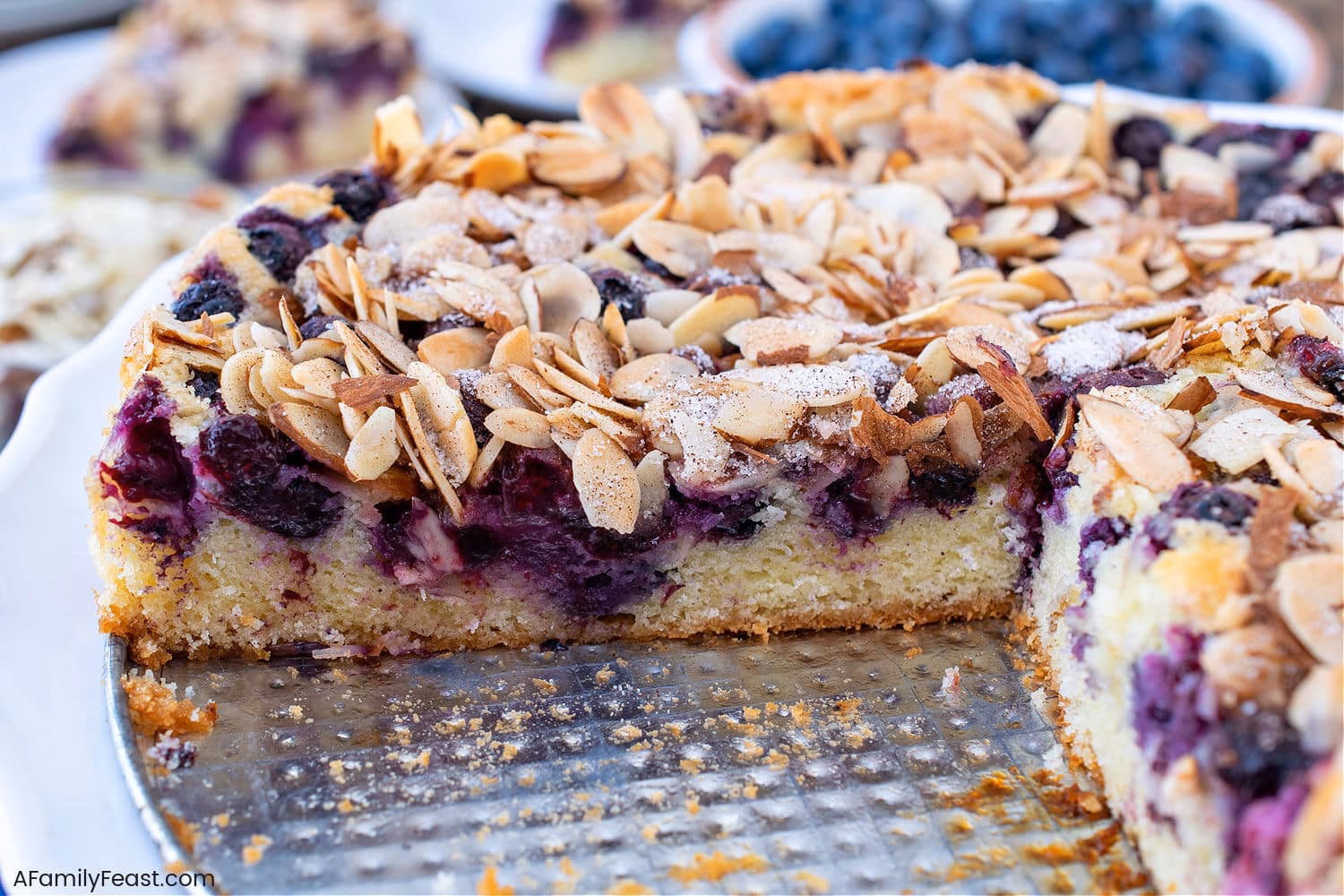 How do you make blueberry torte?