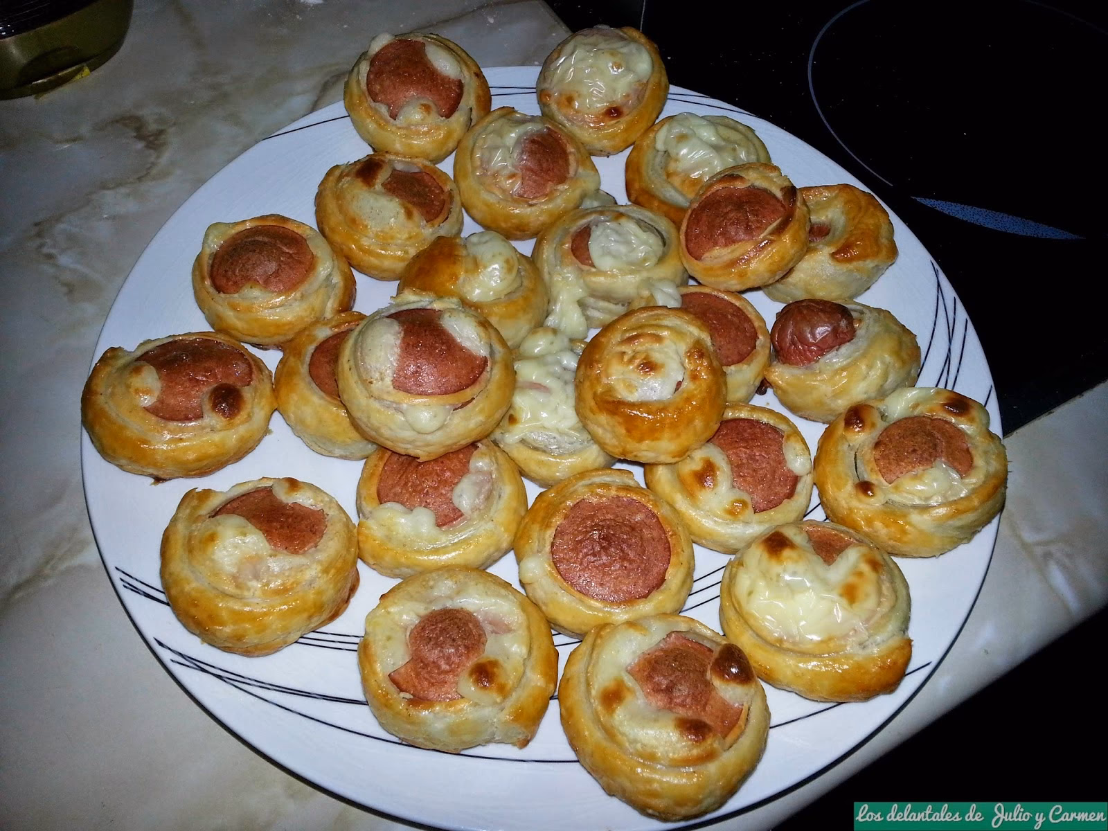 ¿Cuántas recetas de bocaditos para fiestas hay?