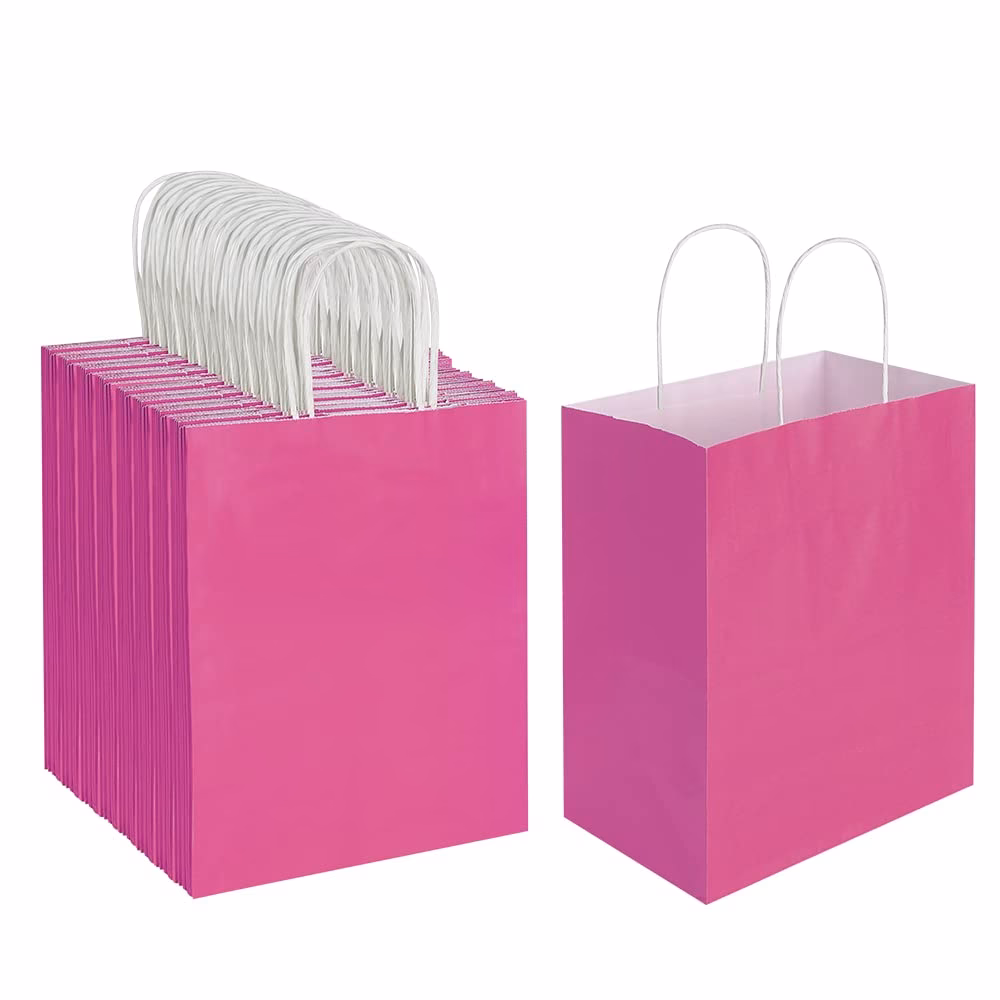 ¿Qué son las bolsas de polietileno color rosa?