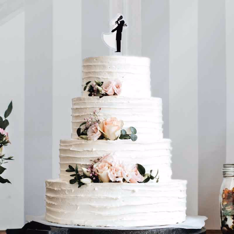 Welche tortenfiguren eignen sich für die Hochzeit?