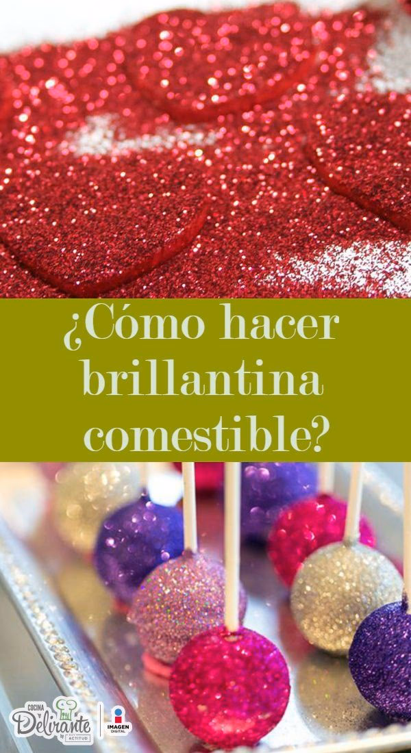 ¿Cuál es el material usado para hacer brillantina?
