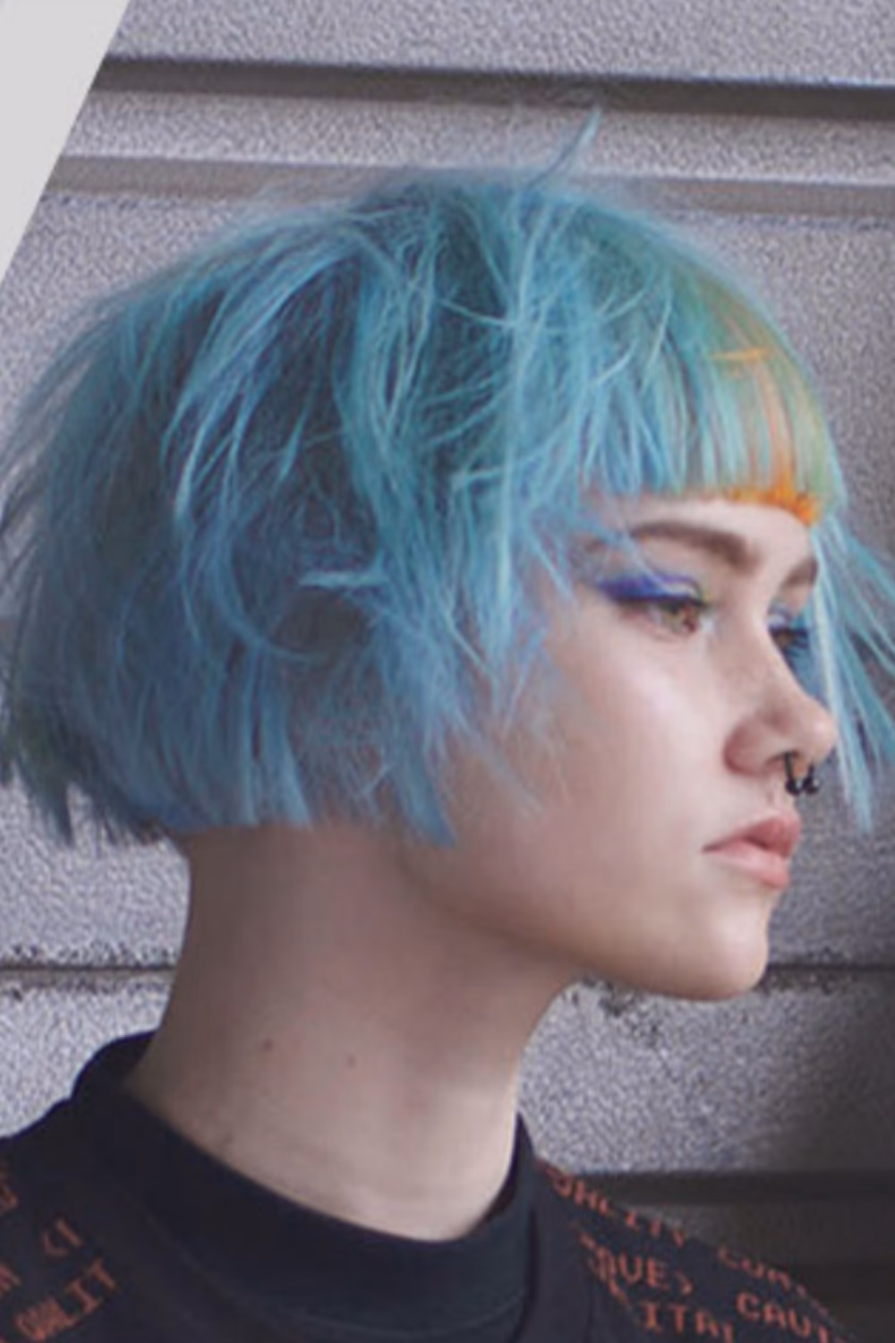 ¿Qué es el cabello azul turquesa?