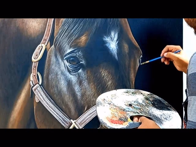 ¿Quién pinta caballos?