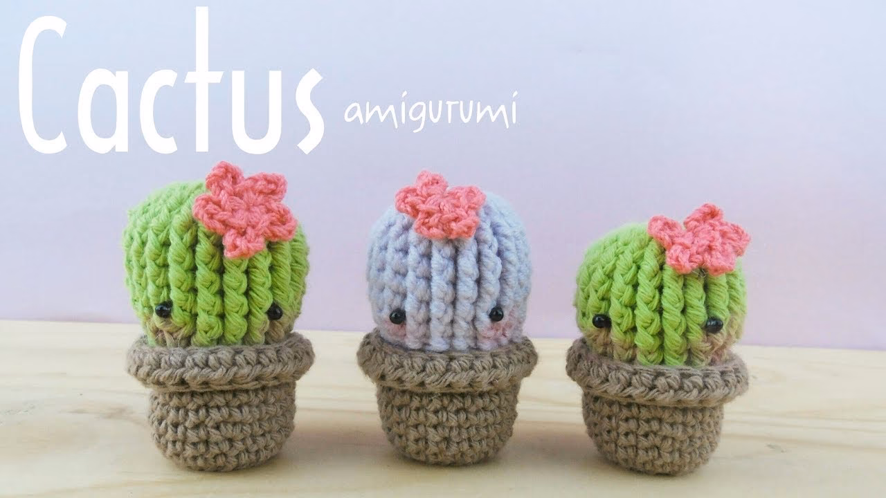 ¿Cómo hacer un amigurumi de cactus?