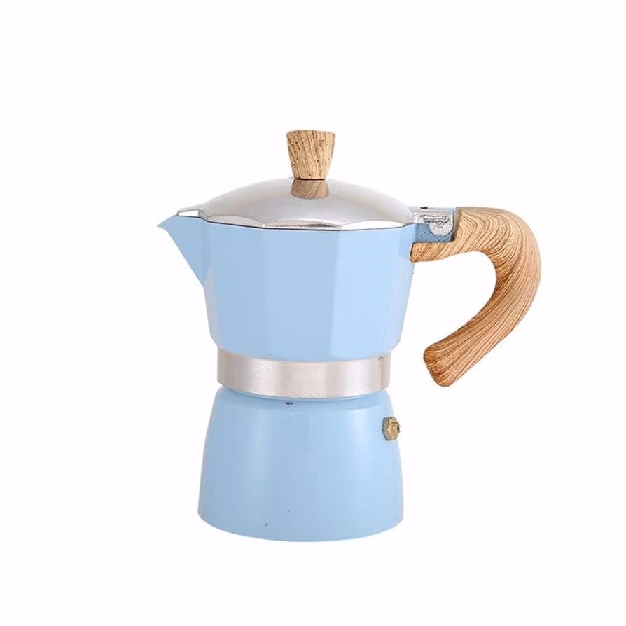 ¿Cuáles son los colores de la cafetera vintage?