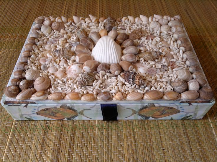 ¿Qué son las cajas de madera pintadas?