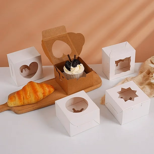 ¿Qué es una caja de pasta con ventana?