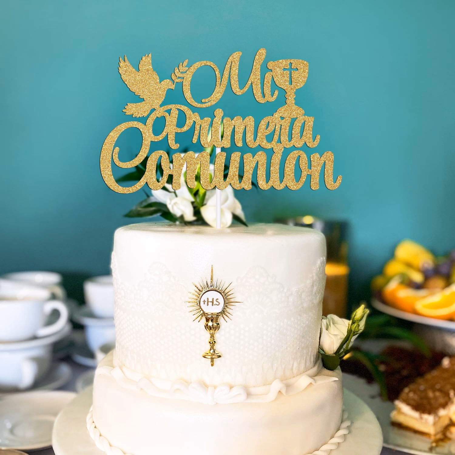 ¿Qué beneficios ofrecen los toppers para tortas en la primera comunión?