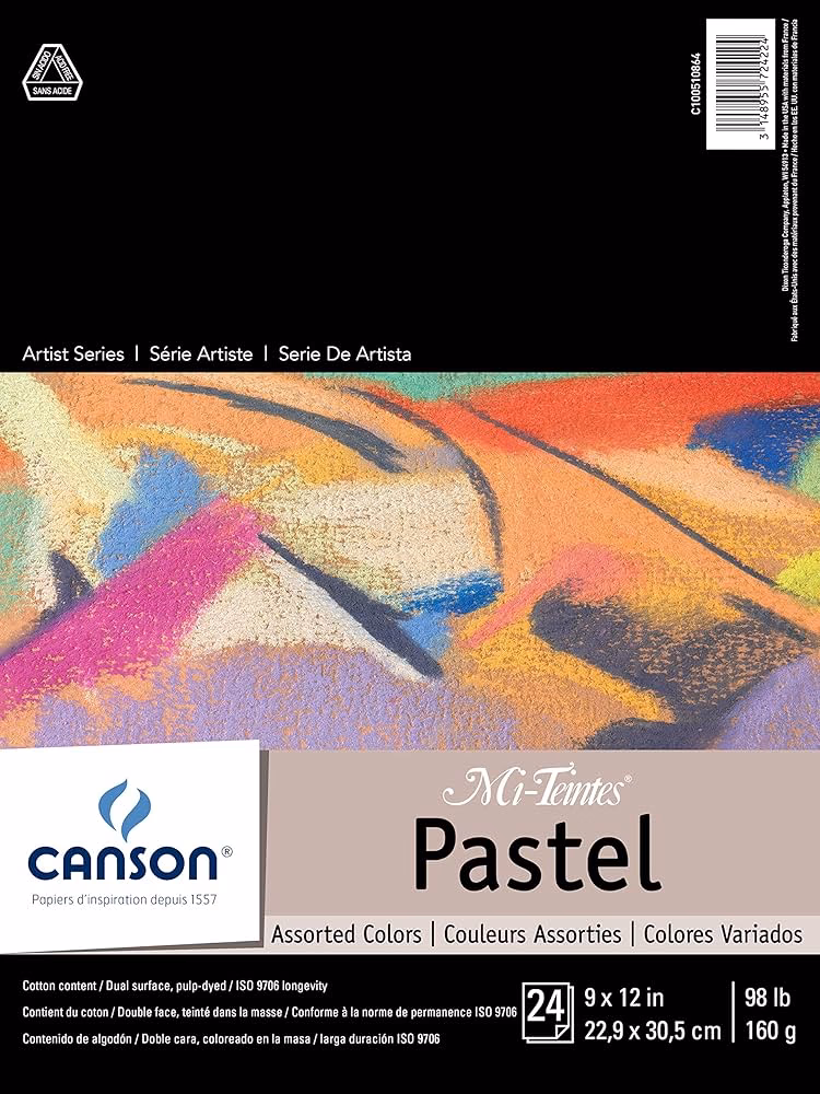 Are Canson Mi-Teintes good for pastels?