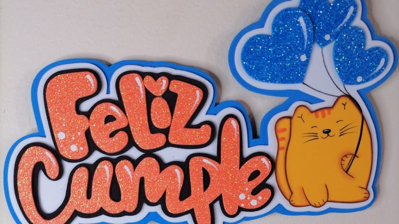 ¿Cómo hacer las letras de 'Feliz cumpleaños'?