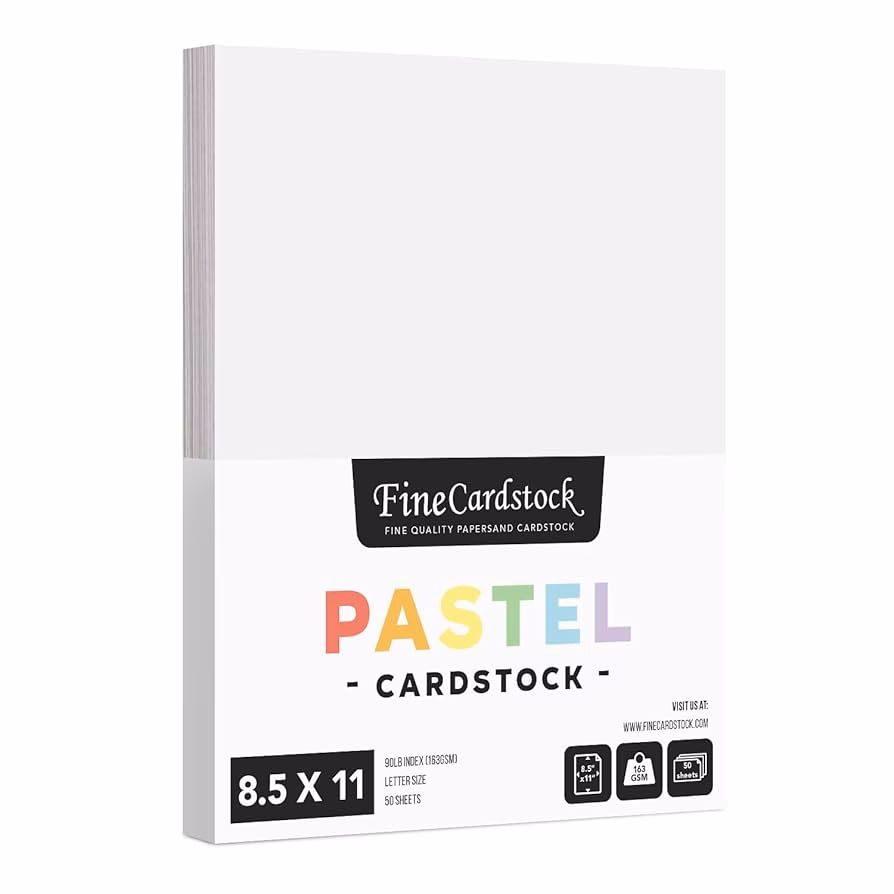 ¿Cómo elegir una cartulina blanca?