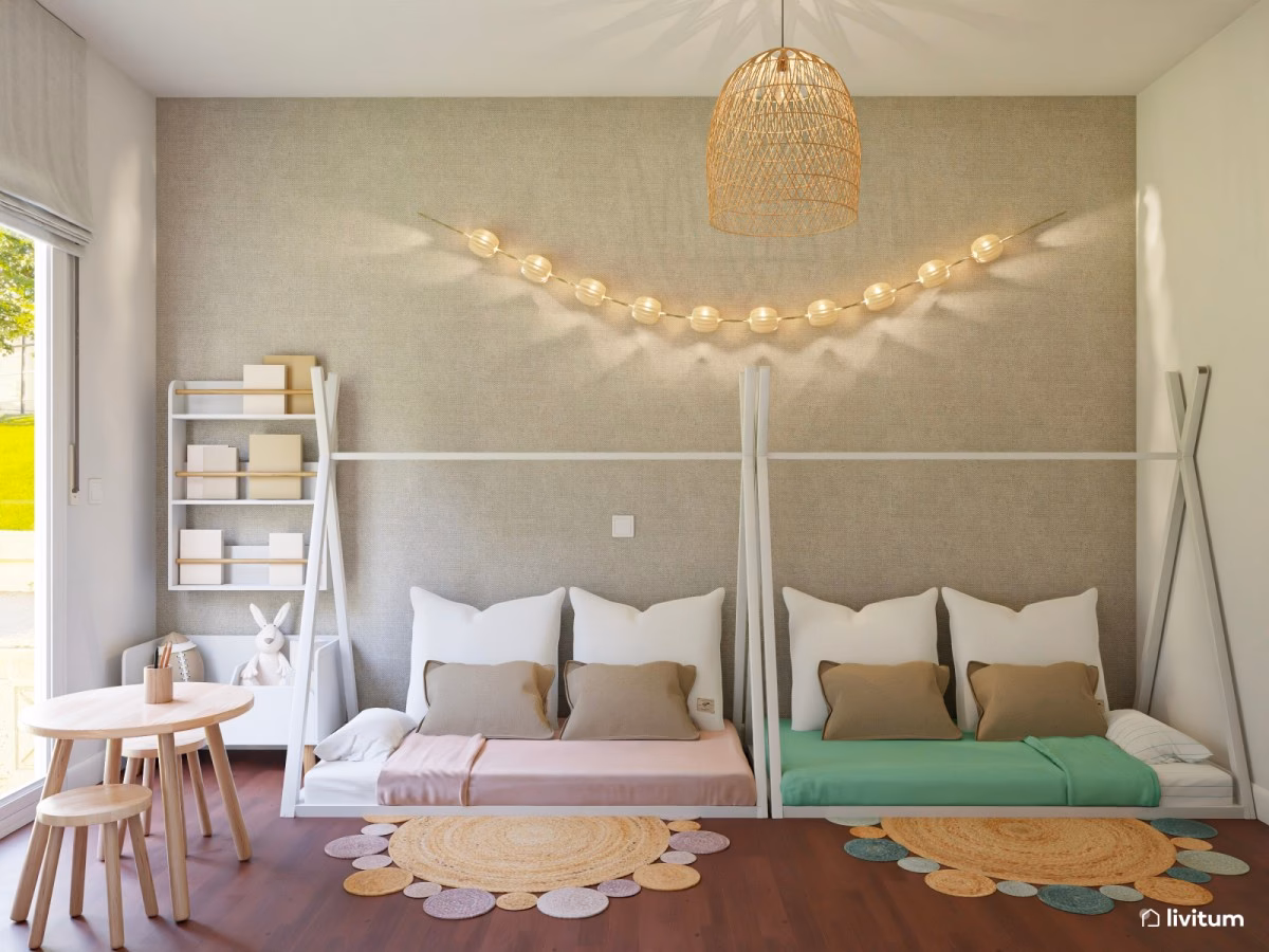 ¿Cómo decorar una habitación infantil en colores pastel?