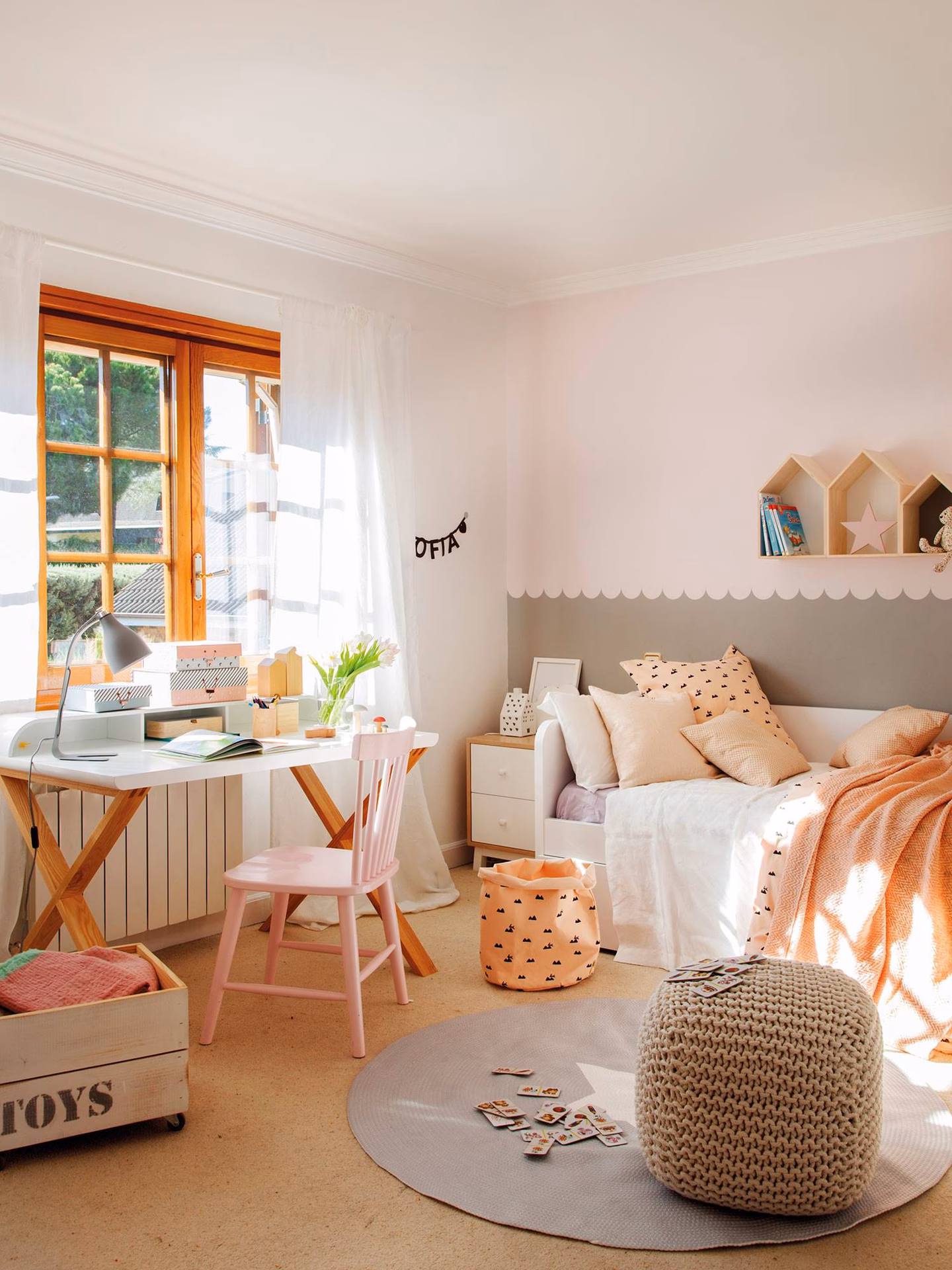 ¿Cómo decorar las paredes infantiles?