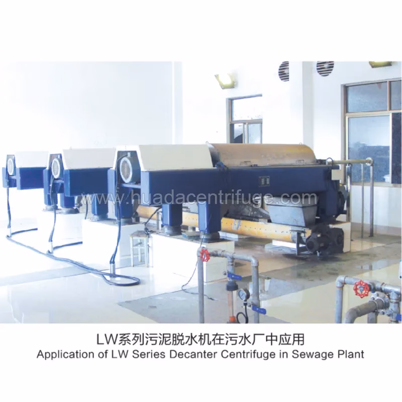 ¿Qué se separa en una centrifuga de lodos?