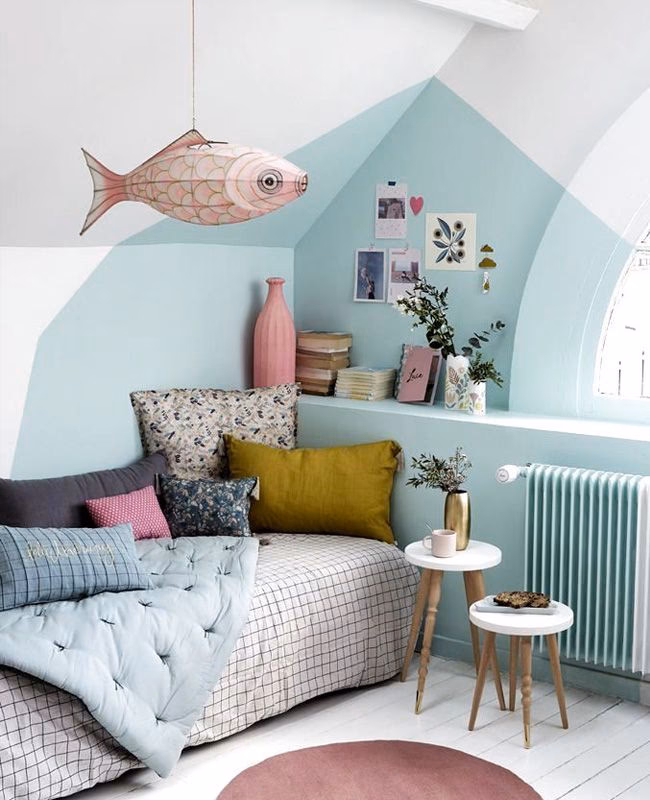 Quelle couleur pour une chambre pastel ?