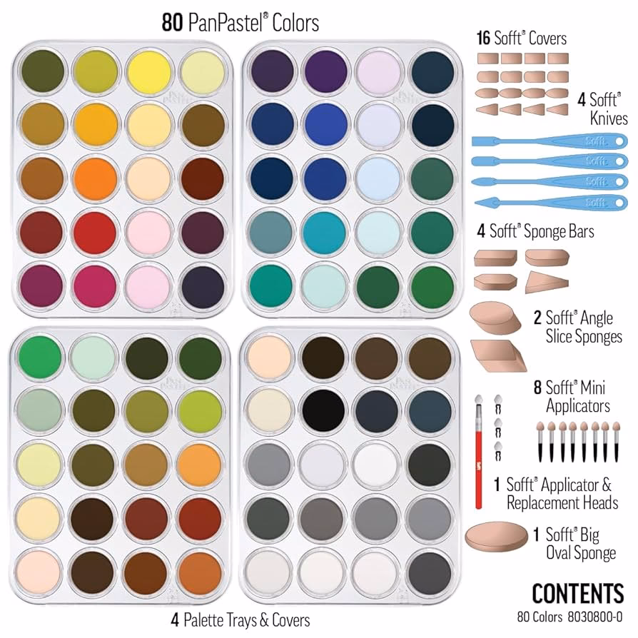 What is a soft pastel?
