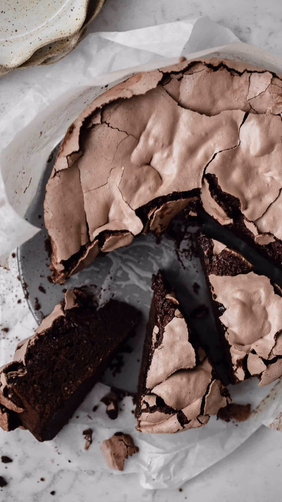 How do you make chocolate meringue?