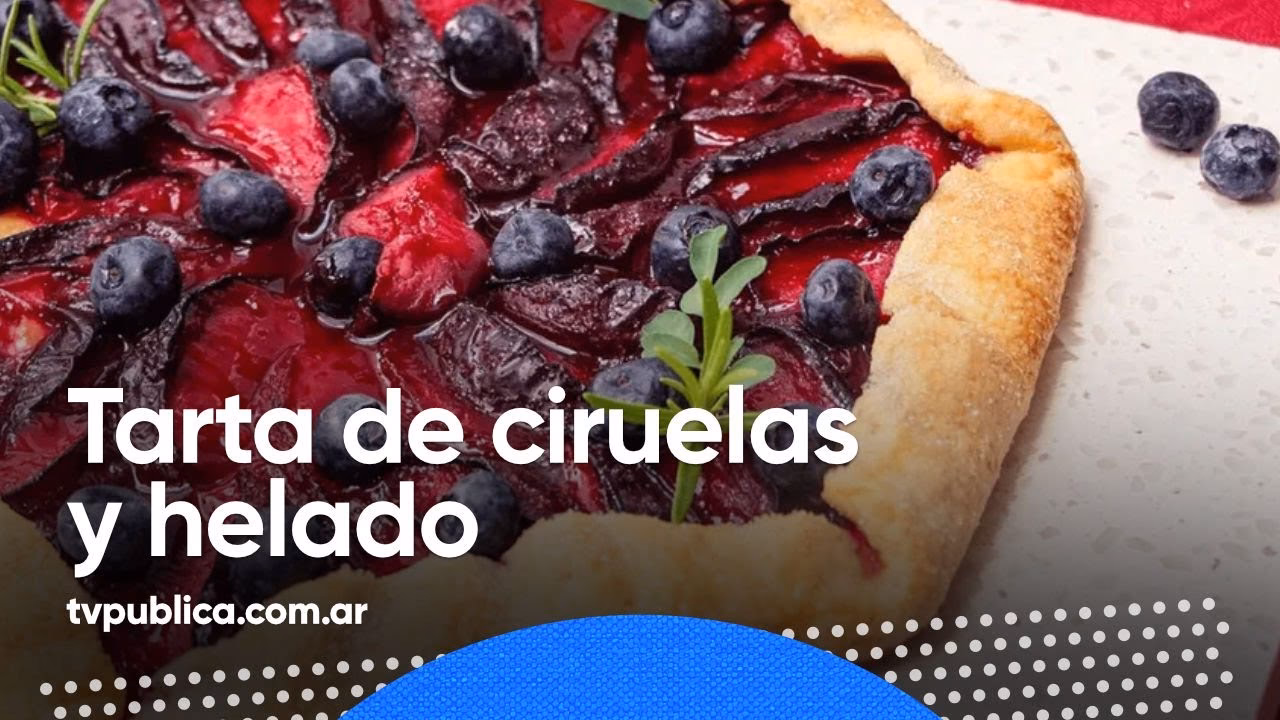 ¿Cómo hacer una tarta de ciruelas frescas?