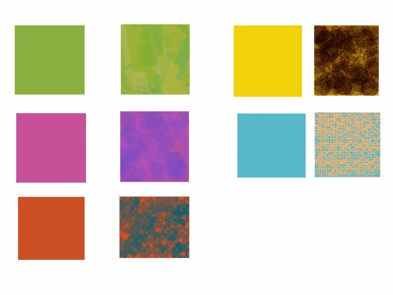 ¿Cuáles son los colores sucios?