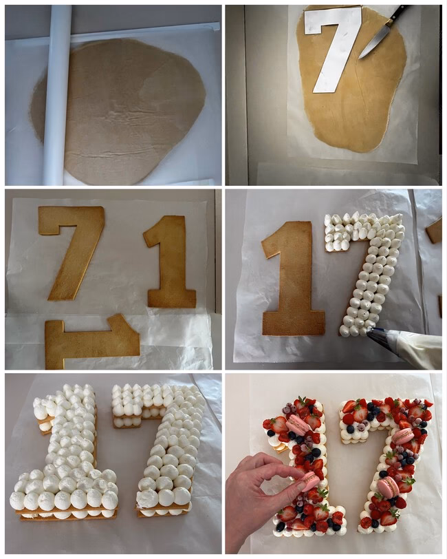 ¿Cómo puedes recibir novedades de las tartas de números?