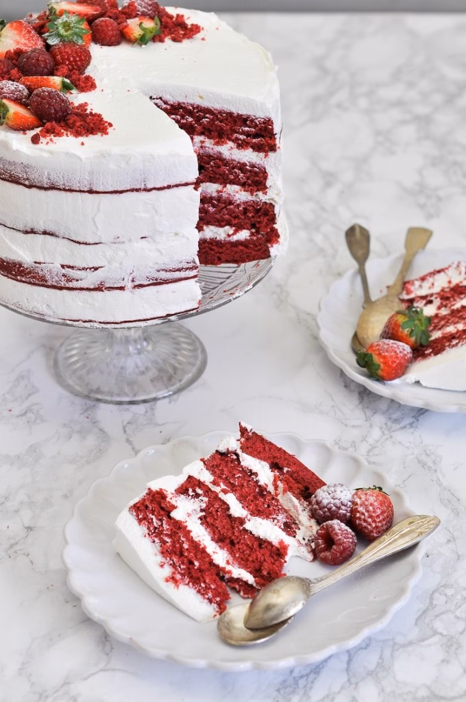 ¿Cómo puedo decorar la Red Velvet?
