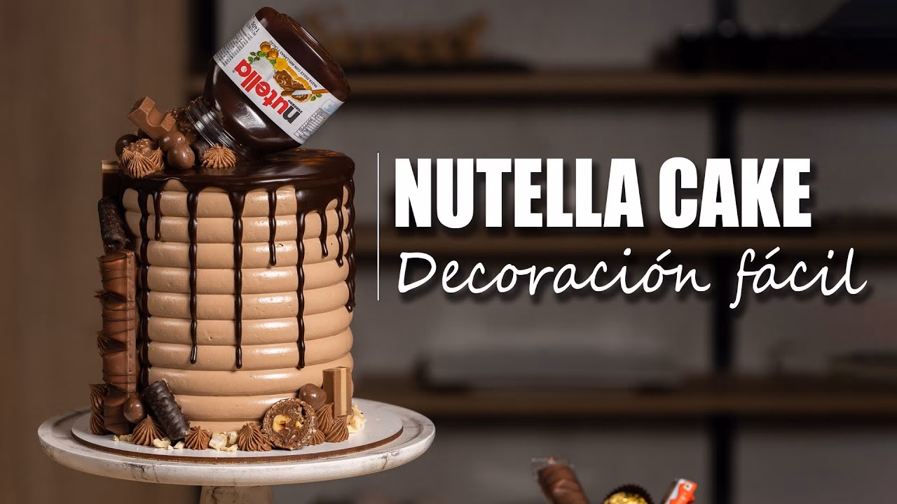 ¿Cómo decorar una Nutella casera?