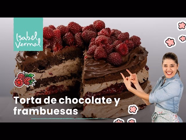 ¿Cómo decorar una torta de merengue frambuesa?