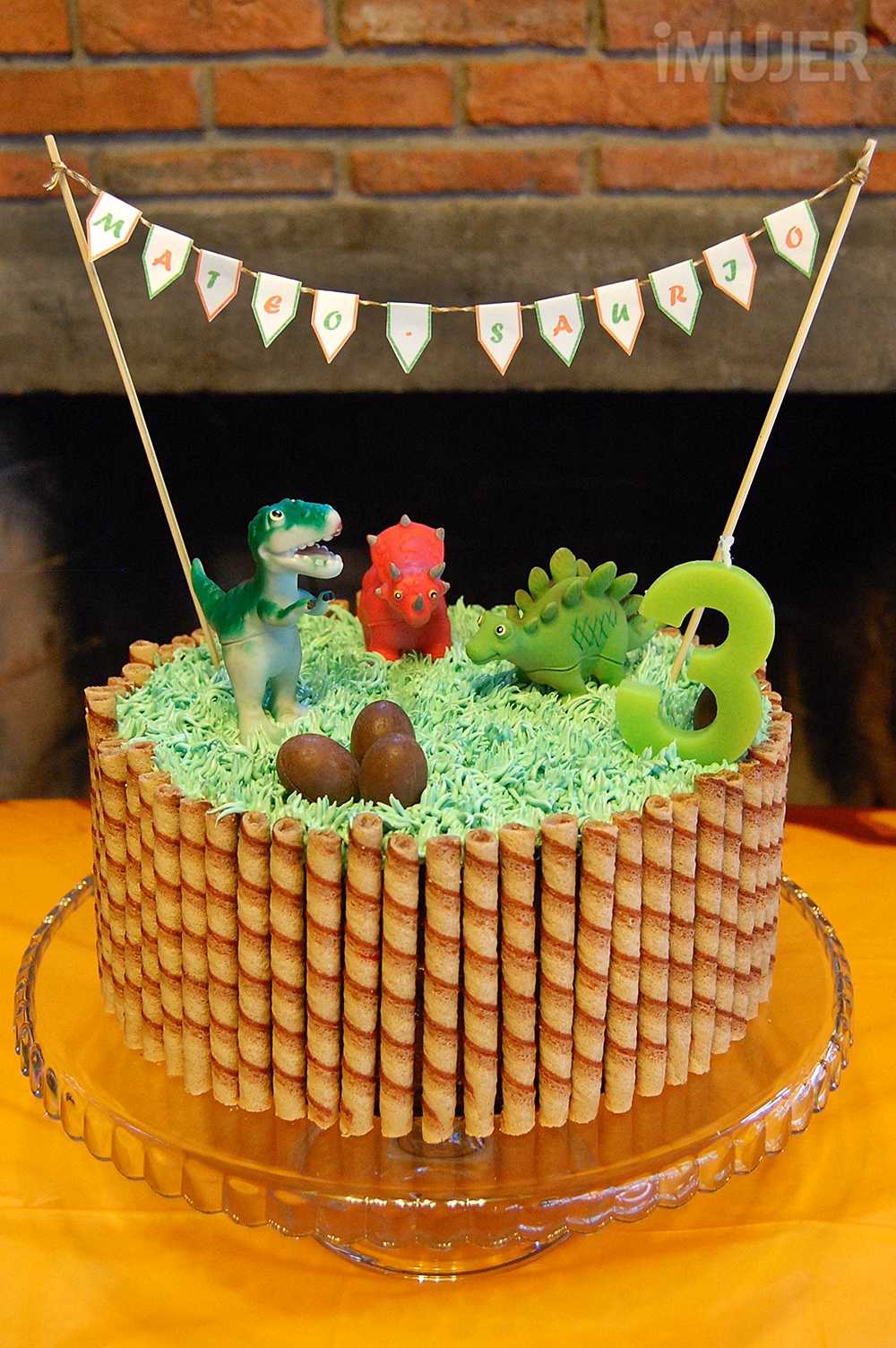 ¿Cómo decorar una torta de castañas para una fiesta infantil?