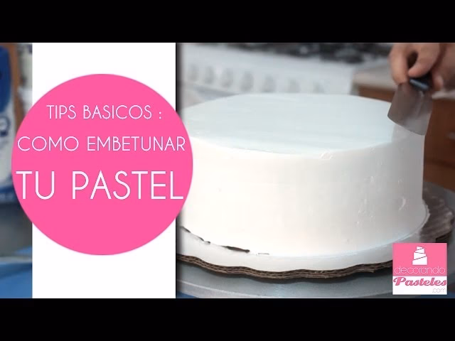 ¿Cómo embetunar los pasteles favoritos?